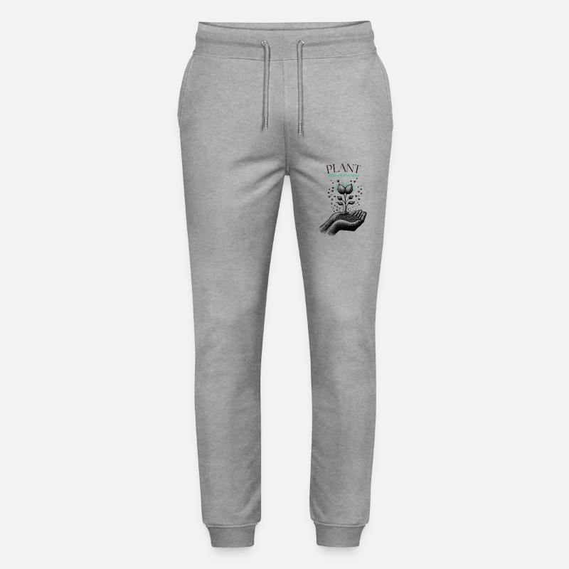 Samen der Güte pflanzen - Stanley/Stella Unisex Bio Jogginghose Mover  - Grau meliert