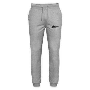sniper - Stanley/Stella Mover Unisex Organic Jogging Trousers - heather grey - Front - Marisol (170cm) & Nik (191cm)