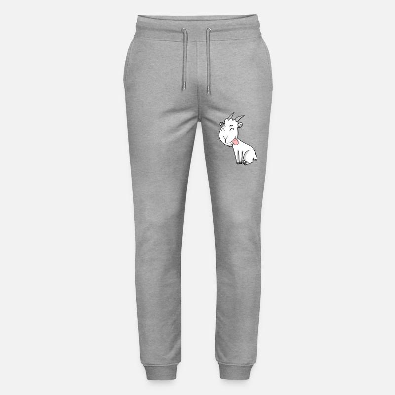 Chèvre Chèvre Buck - Pantalon de jogging bio MOVER Stanley/Stella unisexe - gris chiné