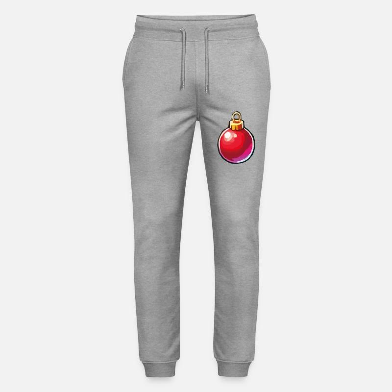 Weihnachtskugel - Stanley/Stella Unisex Bio Jogginghose Mover  - Grau meliert