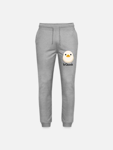Chick Hell le Quack for light surfaces - Stanley/Stella Mover Unisex Organic Jogging Trousers - heather grey
