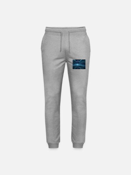 Synthese der Technologie-Zukunft - Stanley/Stella Unisex Bio Jogginghose Mover - Grau meliert