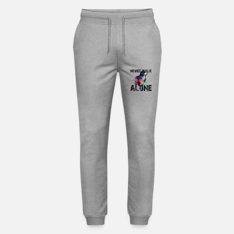 Bouvier bernois - Pantalon de jogging bio MOVER Stanley/Stella unisexe - gris chiné