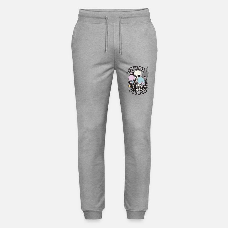 Je peux pas j'ai boxe - Pantalon de jogging bio MOVER Stanley/Stella unisexe - gris chiné