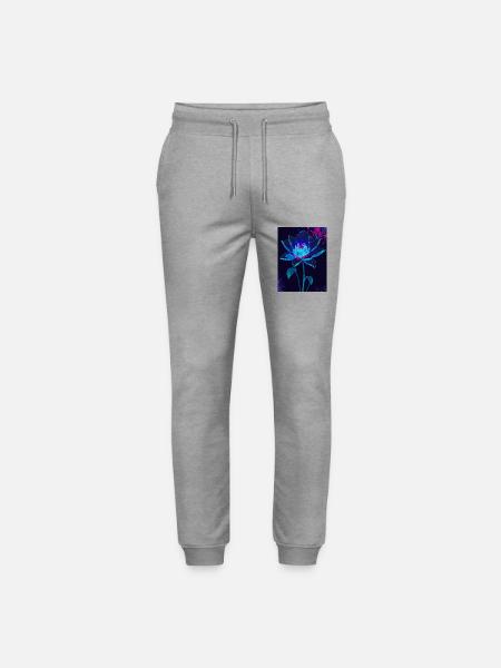 Flourish in the Void - Stanley/Stella Mover Unisex Organic Jogging Trousers - heather grey