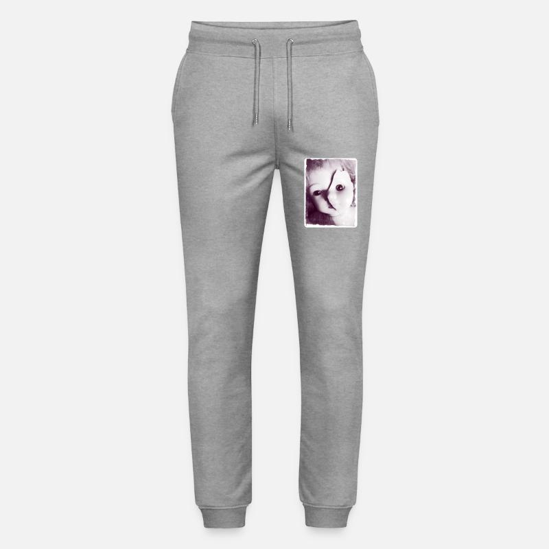 Broken Puppet - Stanley/Stella Unisex Bio Jogginghose Mover  - Grau meliert