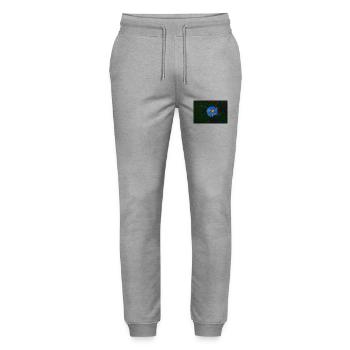 Leuchti CD - Stanley/Stella Unisex Bio Jogginghose Mover  - Grau meliert - Vorne - Marisol (170cm) & Nik (191cm)