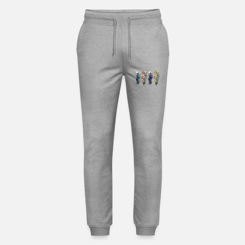 Feder - Stanley/Stella Unisex Bio Jogginghose Mover  - Grau meliert