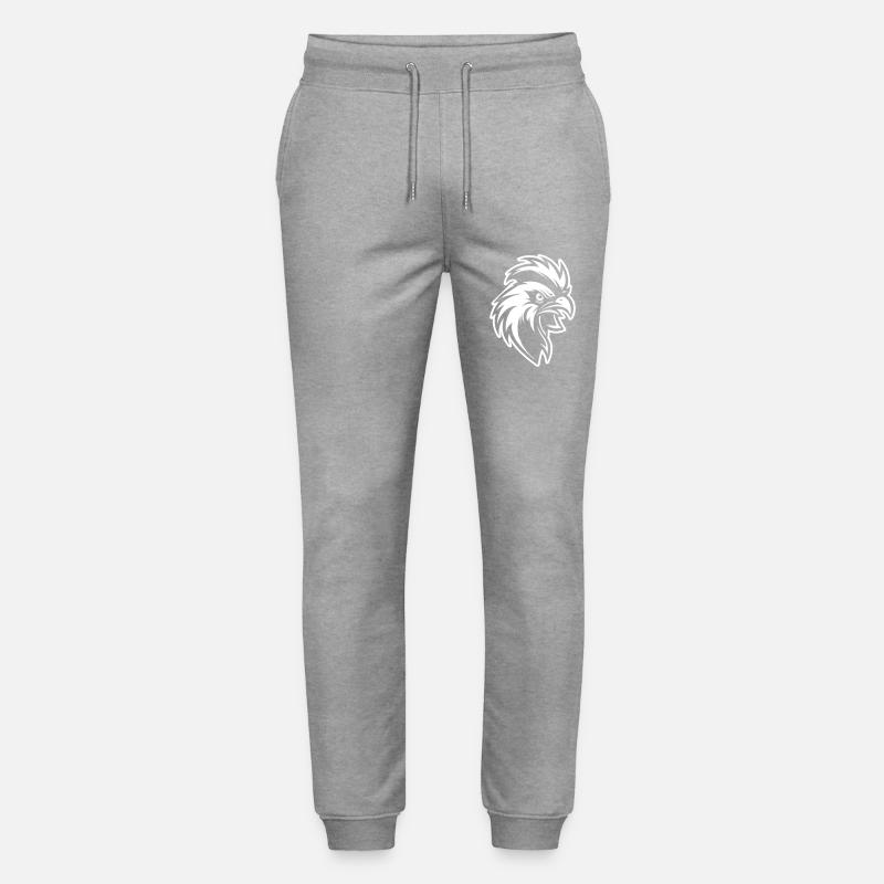 Hahn Tier - Stanley/Stella Unisex Bio Jogginghose Mover  - Grau meliert