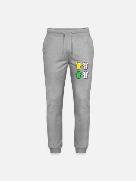 trøje tour race cykel cykel Frankrig - Stanley/Stella Mover økologiske unisex joggingbukser - grå meleret