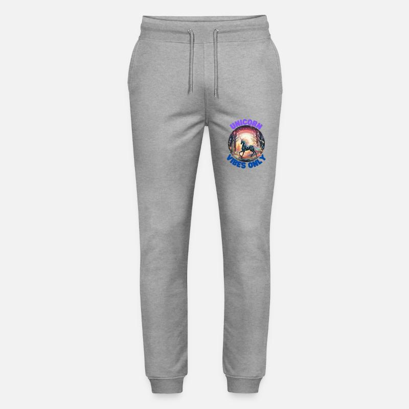 Unicorn6 - Stanley/Stella Unisex Bio Jogginghose Mover  - Grau meliert