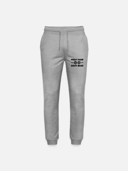 Car - Stanley/Stella Mover Unisex Organic Jogging Trousers - heather grey