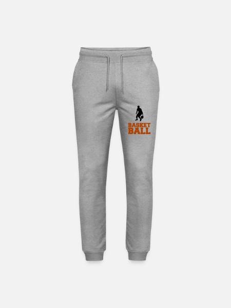 basketball - Stanley/Stella Unisex Bio Jogginghose Mover - Grau meliert