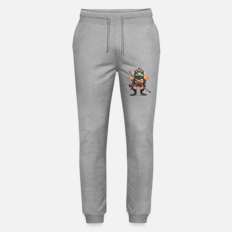 Frosch Bogenschütze - Stanley/Stella Unisex Bio Jogginghose Mover  - Grau meliert