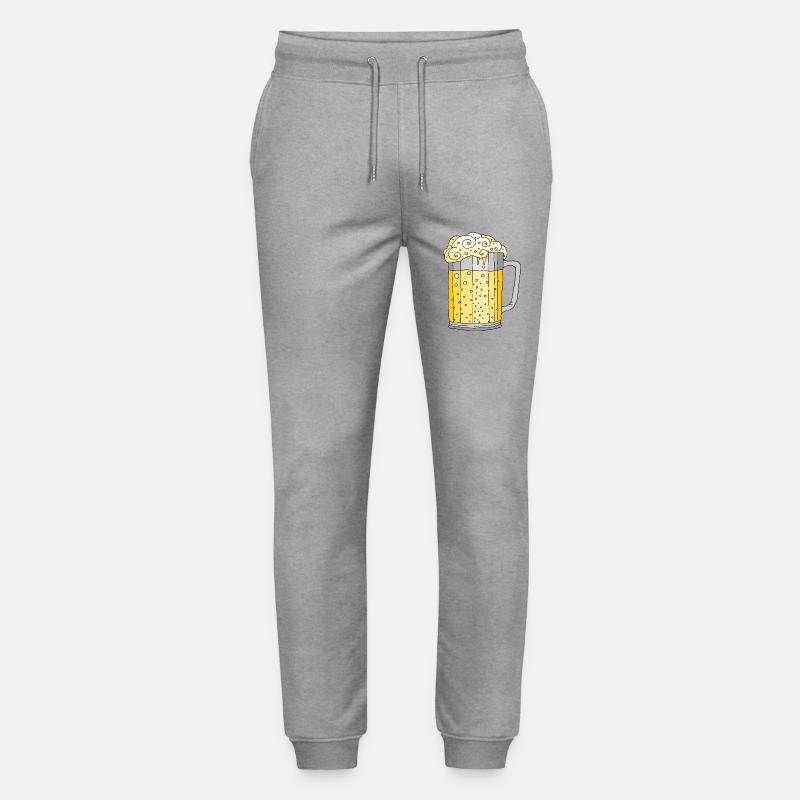 Becher - Stanley/Stella Unisex Bio Jogginghose Mover  - Grau meliert