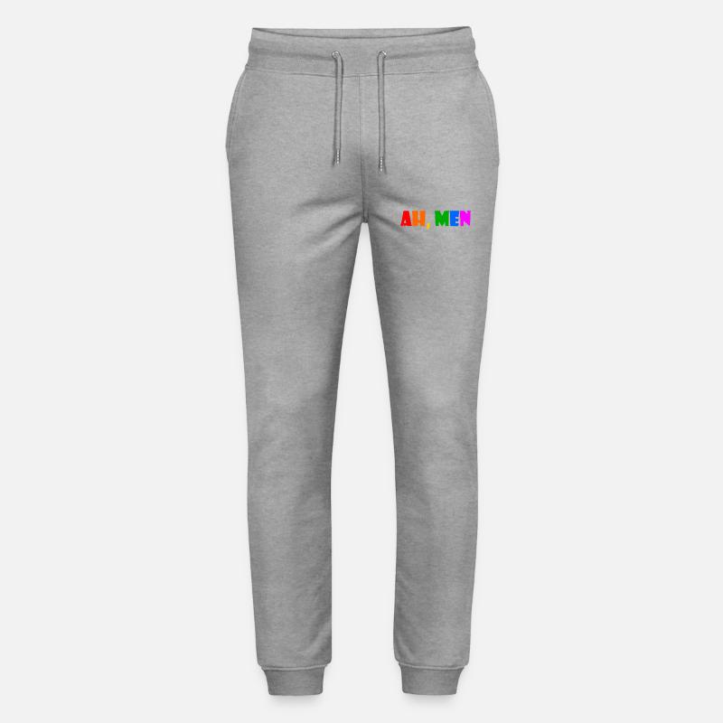 Ah men - Stanley/Stella Unisex Bio Jogginghose Mover  - Grau meliert