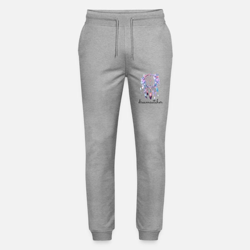 dreamcatcher - Stanley/Stella Unisex Bio Jogginghose Mover  - Grau meliert