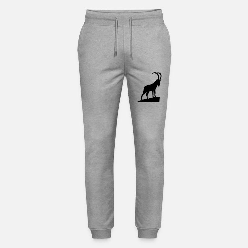 steinbock - Stanley/Stella Unisex Bio Jogginghose Mover  - Grau meliert