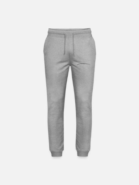 coup de pinceau rayé ligne - Pantalon de jogging bio MOVER Stanley/Stella unisexe - gris chiné