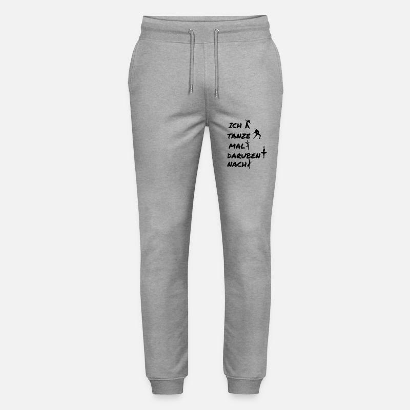 Dancing Dance Music - Stanley/Stella Unisex Bio Jogginghose Mover  - Grau meliert