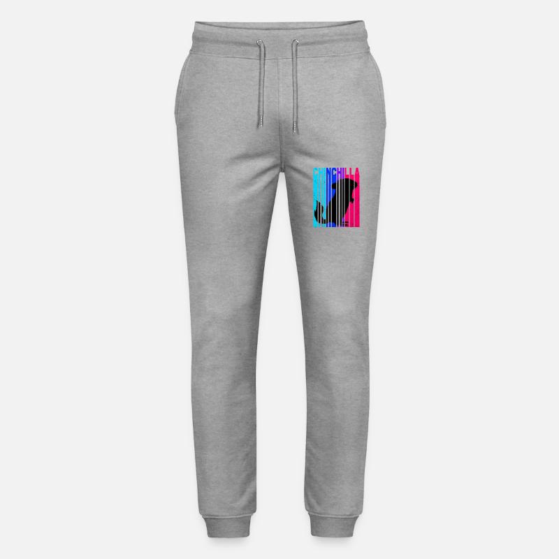 Chinchilla - Stanley/Stella Unisex Bio Jogginghose Mover  - Grau meliert