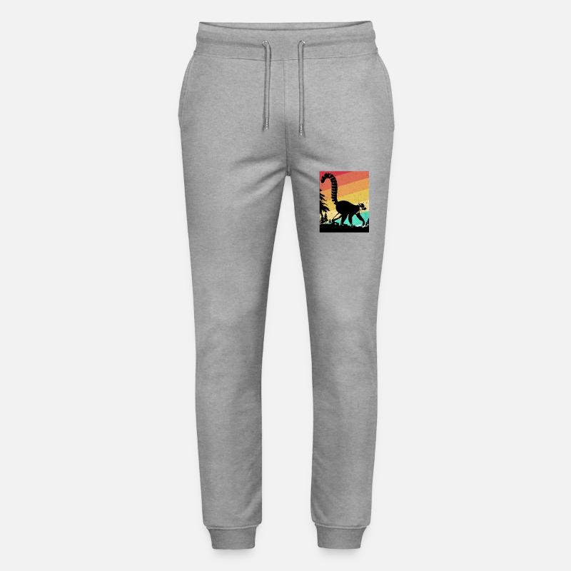 Lemur - Pantalon de jogging bio MOVER Stanley/Stella unisexe - gris chiné