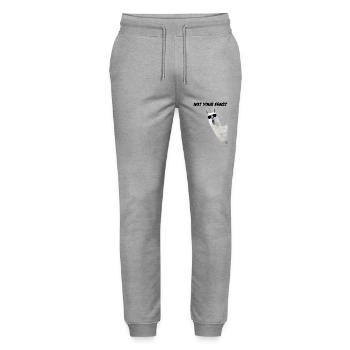 Alapaka Lama Sonnenbrille Not Your Ernst Denglisch - Stanley/Stella Unisex Bio Jogginghose Mover  - Grau meliert - Vorne - Marisol (170cm) & Nik (191cm)