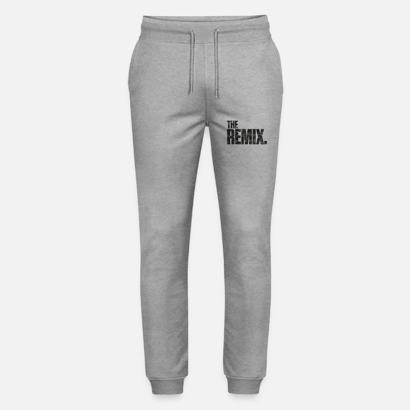 The Remix - Stanley/Stella Mover Unisex Organic Jogging Trousers - heather grey
