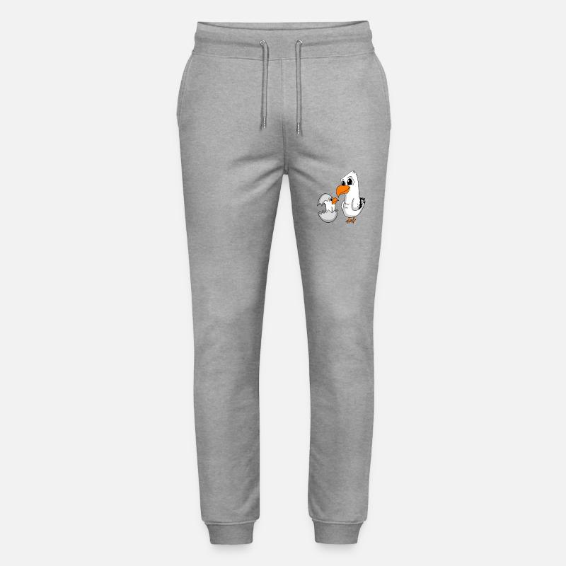Mouette avec bébé Mouette - Pantalon de jogging bio MOVER Stanley/Stella unisexe - gris chiné