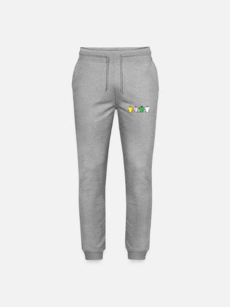 jersey leaders champion cycling bike - Stanley/Stella Mover Unisex Organic Jogging Trousers - heather grey