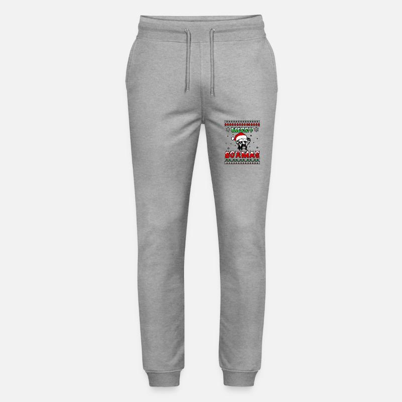 Merry boxmas - Stanley/Stella Unisex Bio Jogginghose Mover - Grau meliert