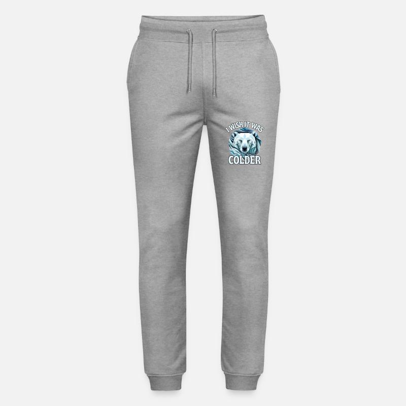 Devrait être plus froid - Pantalon de jogging bio MOVER Stanley/Stella unisexe - gris chiné