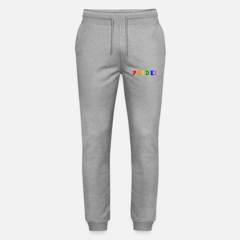 Pride - Stanley/Stella Unisex Bio Jogginghose Mover  - Grau meliert