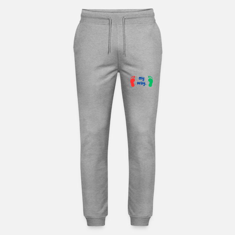 My Way 2 - Stanley/Stella Unisex Bio Jogginghose Mover  - Grau meliert