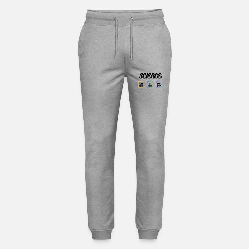Science Wissenschaft - Stanley/Stella Unisex Bio Jogginghose Mover  - Grau meliert