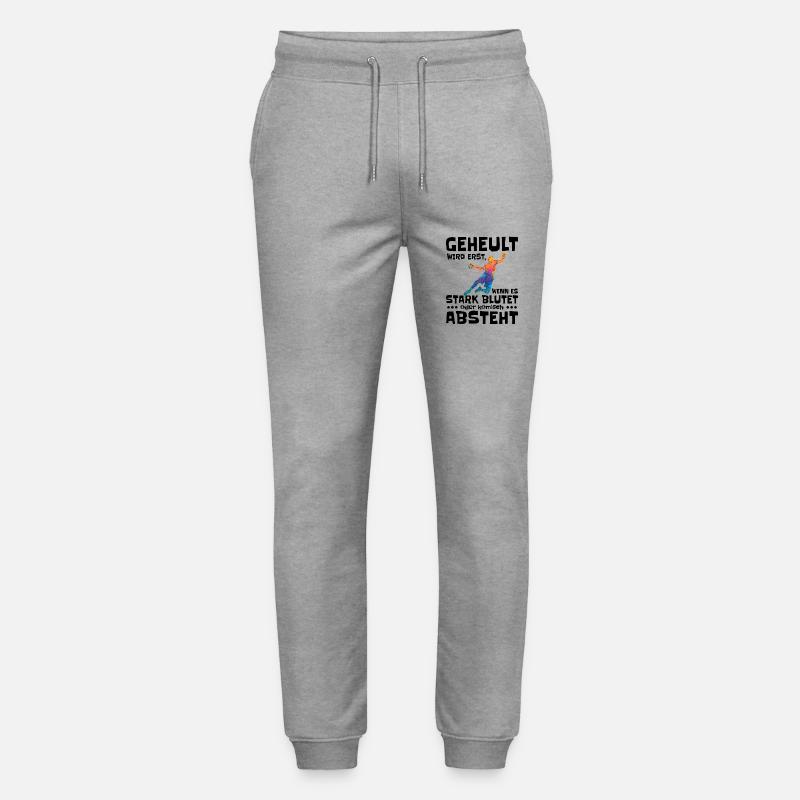 Jeu de handball sanglant - Pantalon de jogging bio MOVER Stanley/Stella unisexe - gris chiné