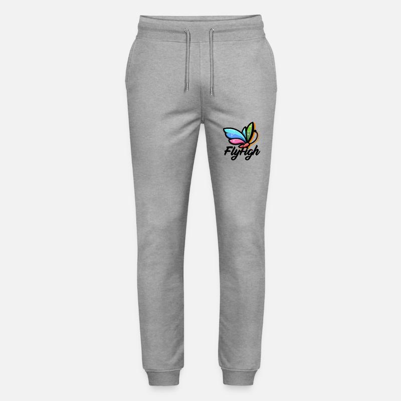 SCHMETTERLING - Stanley/Stella Unisex Bio Jogginghose Mover  - Grau meliert