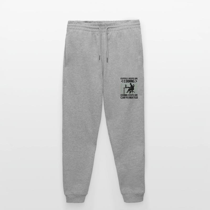 Café Codage Programmeur Codeur Développeur Nerd Coff Pantalon de jogging bio MOVER Stanley/Stella unisexe