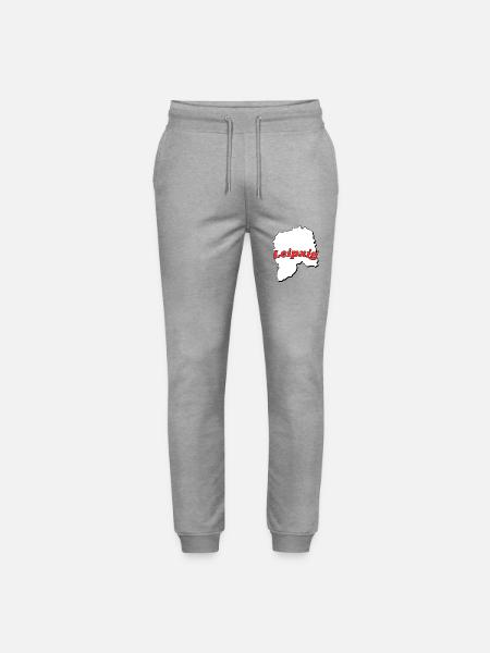 Leipzig - Stanley/Stella Unisex Bio Jogginghose Mover - Grau meliert