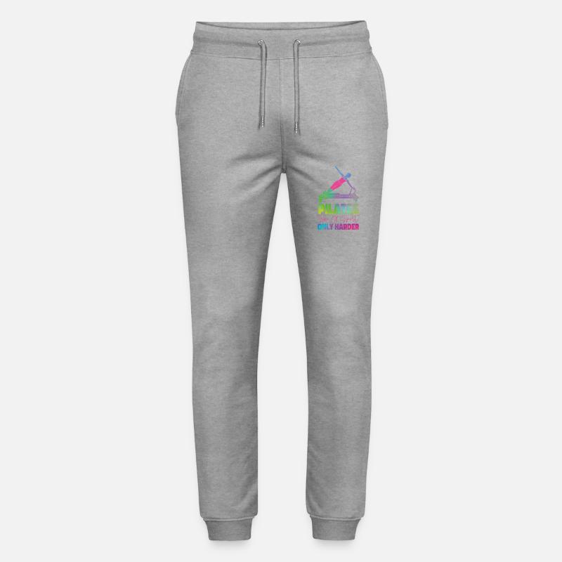 Pilates Instructor Teacher - Stanley/Stella Unisex Bio Jogginghose Mover  - Grau meliert