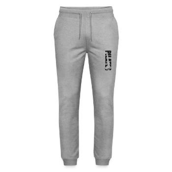 Pilates Instructor Teacher Pilates - Stanley/Stella Mover Unisex Organic Jogging Trousers - heather grey - Front - Marisol (170cm) & Nik (191cm)