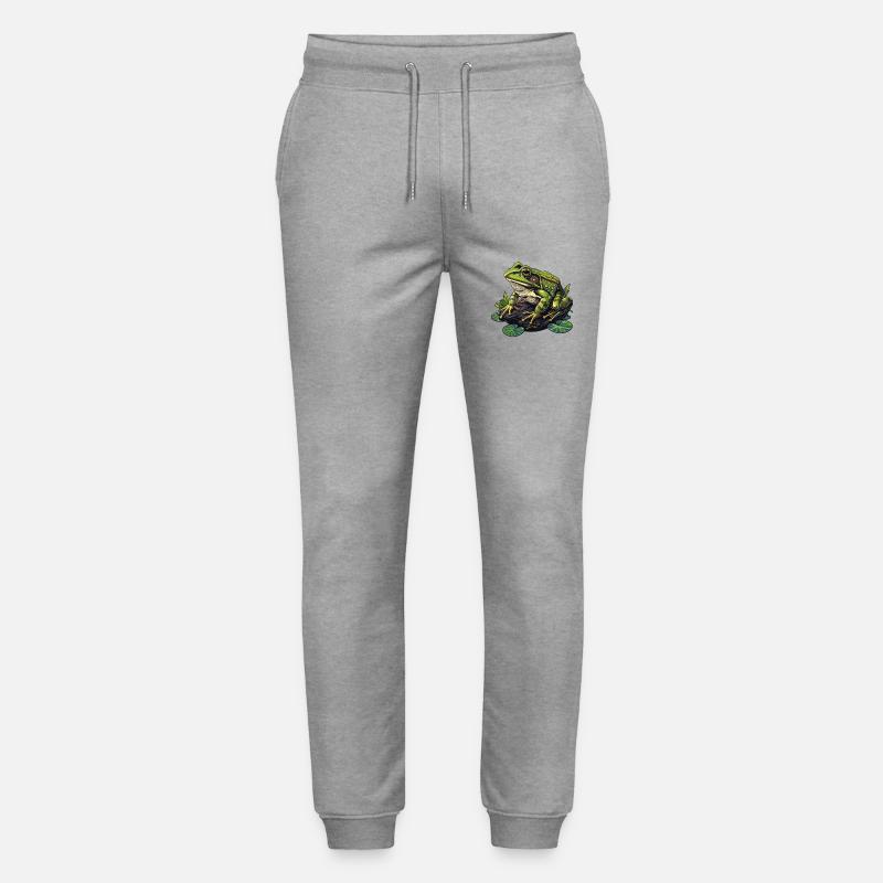 Ochsenfrösche Ochsenfrosch - Stanley/Stella Unisex Bio Jogginghose Mover - Grau meliert