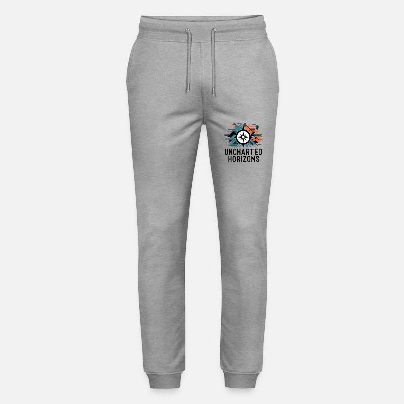 UNERFORSCHTE HORIZONTE - Stanley/Stella Unisex Bio Jogginghose Mover  - Grau meliert