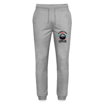 Purrfection Kommt In Pluff Form Ragdoll Ragdolls C - Stanley/Stella Unisex Bio Jogginghose Mover  - Grau meliert - Vorne - Marisol (170cm) & Nik (191cm)