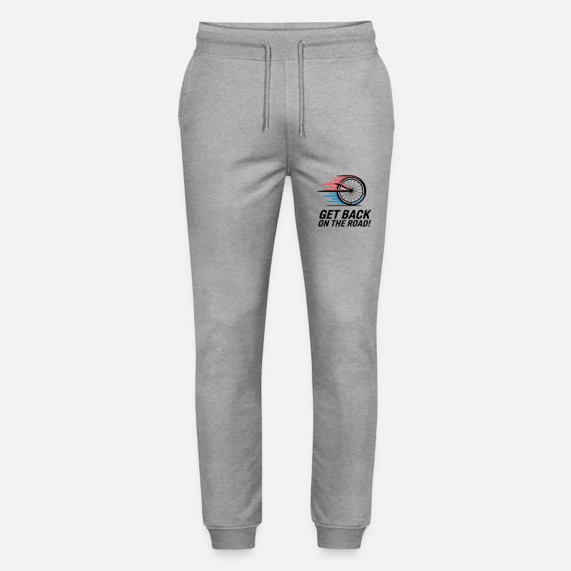 FAHRRAD-RÄDER - Stanley/Stella Unisex Bio Jogginghose Mover  - Grau meliert