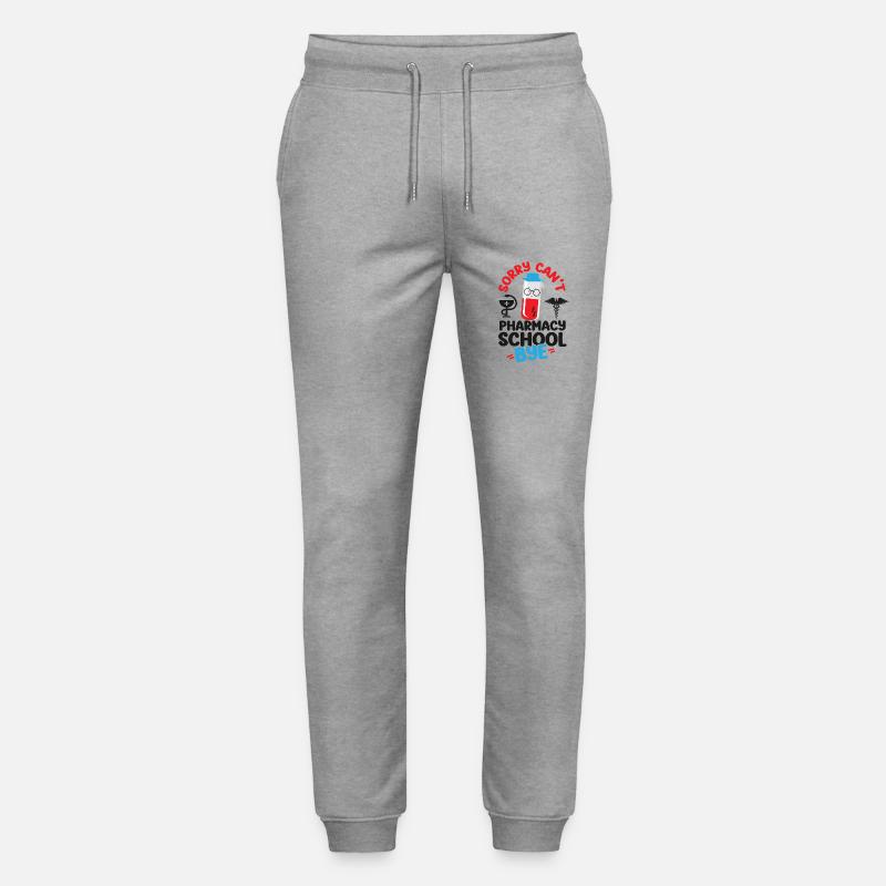 Pharmacy Tech Technician - Stanley/Stella Mover Unisex Organic Jogging Trousers - heather grey