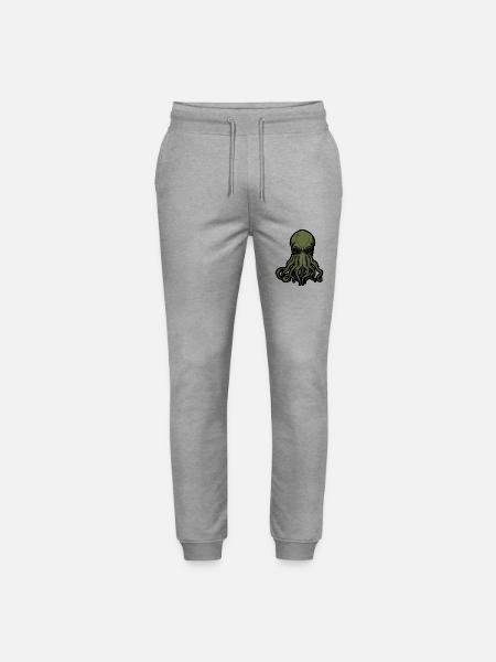 Cthulhu! The Stars are finally right! - Stanley/Stella Mover Unisex Organic Jogging Trousers - heather grey