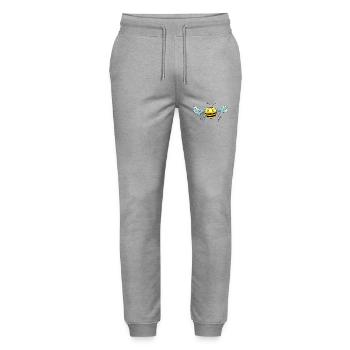 Insekt - Stanley/Stella Unisex Bio Jogginghose Mover  - Grau meliert - Vorne - Marisol (170cm) & Nik (191cm)