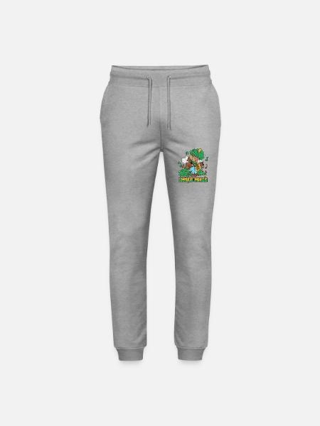 420 Weltfriedens-Saxophon - Stanley/Stella Unisex Bio Jogginghose Mover  - Grau meliert
