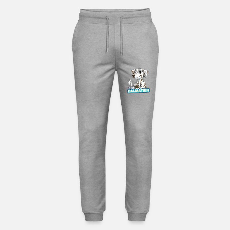 TEAM Dalmatiner - braun - Stanley/Stella Unisex Bio Jogginghose Mover  - Grau meliert